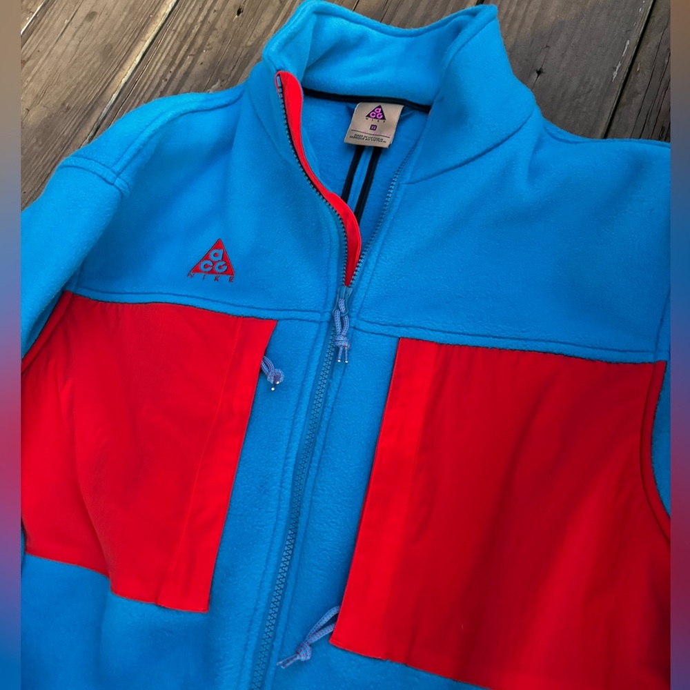 Nike ACG Fleece Colorblock Jacket - Picture 3 of 11